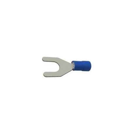 Vidlička kabelová 6,5mm modrá (SVS 2-6) L863