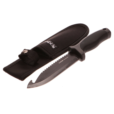 Nůž lovecký, 270/150mm, nerez, s nylonovým pouzdrem EXTOL-PREMIUM EXTOL-PREMIUM 4215