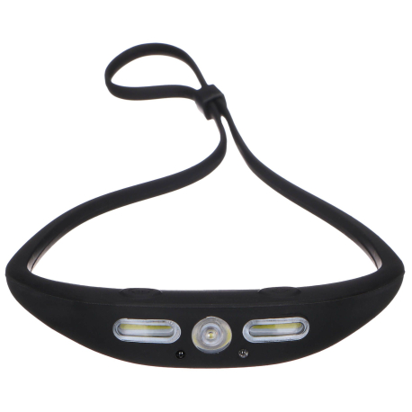 Čelovka s gumovým páskem a senzorem HEADLAMP SENSOR 1, 160 lm, XPG LED, COB, USB SIXTOL SIXTOL 62935