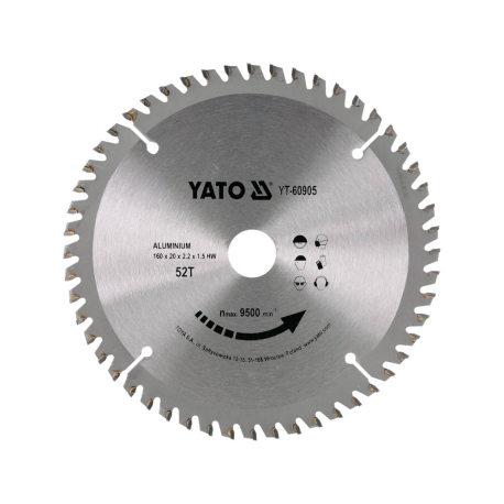 Kotouč na hliník 300 x 30 mm 100z YATO YT-6097