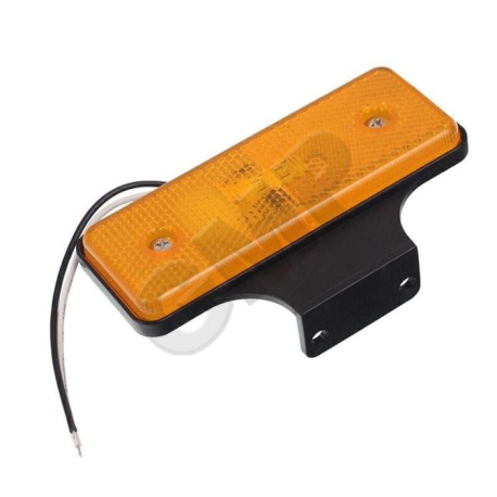 Poziční světlo LED pro přívěsy oranžové 12/24V T580C