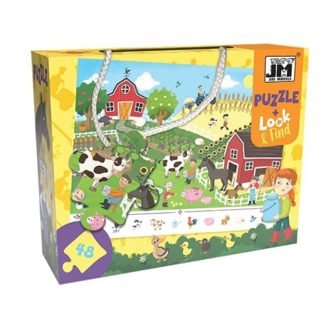 Puzzle v krabičce 3+ Farma V409R