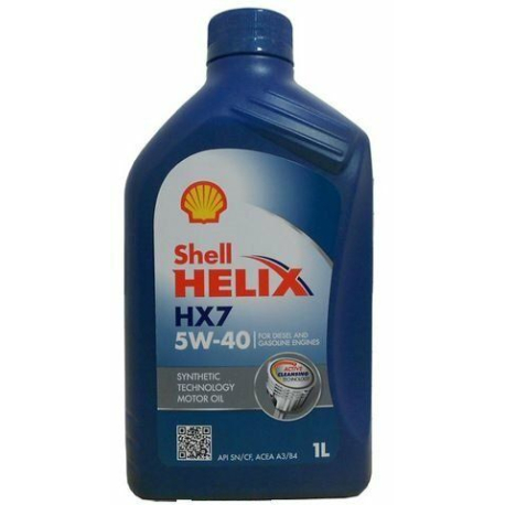 Motorový olej HX7 5W-40 1L SHELL SHELL 49885