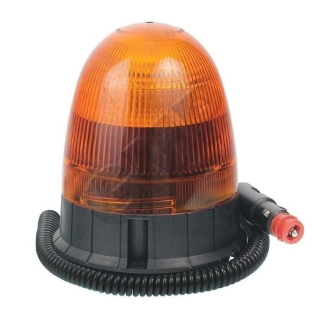 Oranžový maják s magnetem, 12/24V, norma ECE R65 I R10 T641B
