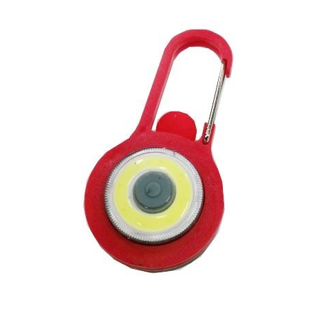 Klíčenka na batoh LED COB, červená T208D-R