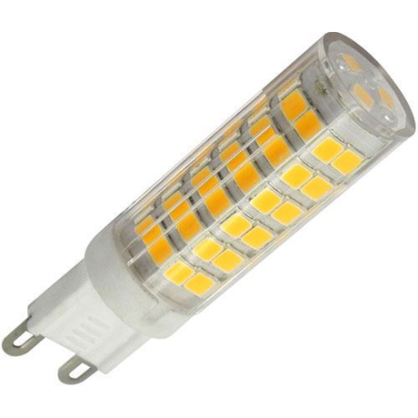 Žárovka LED G9, 75x SMD2835, 230VAC/4,5W, teplá bílá K392A