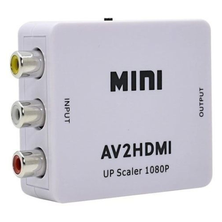Konvertor AV2HDMI, AV na HDMI, analogové kompozitní video+audio/HDMI D334D