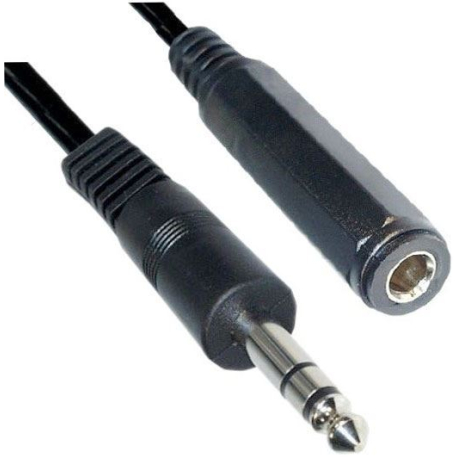 Kabel prodlužovací Jack 6,3 stereo 3m N021