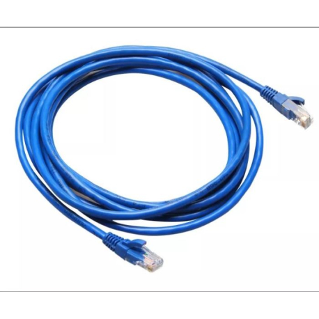 UTP kabel Patch RJ45 5m modrý Cat5e N521