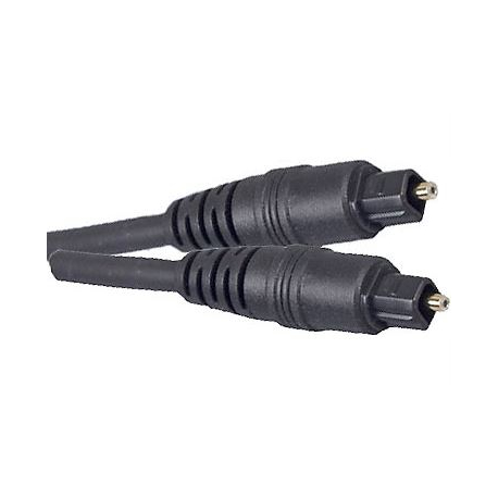 Kabel optický TOSLINK-TOSLINK 4mm/2m plastové konektory N653