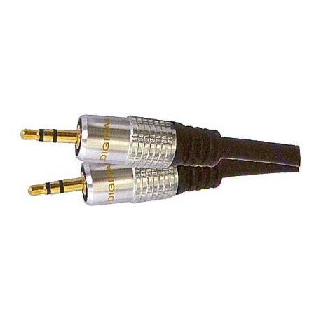 Kabel Jack 3,5 - Jack 3,5 stereo, kabel 5mm, 3m N840