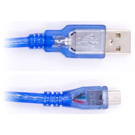 Kabel USB 2.0 konektor USB-A / USB-Micro 0,5m N504C