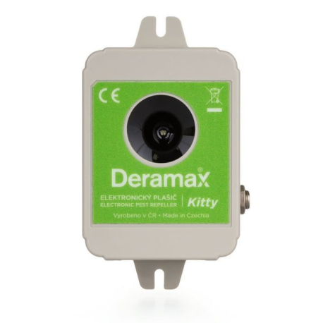 Ultrazvukový plašič koček a psů DERAMAX-KITTY V008B