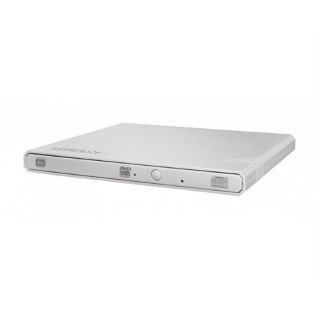 Externí DVD RW/RAM mechanika Lite-On eBAU108 USB slim bílá V375B