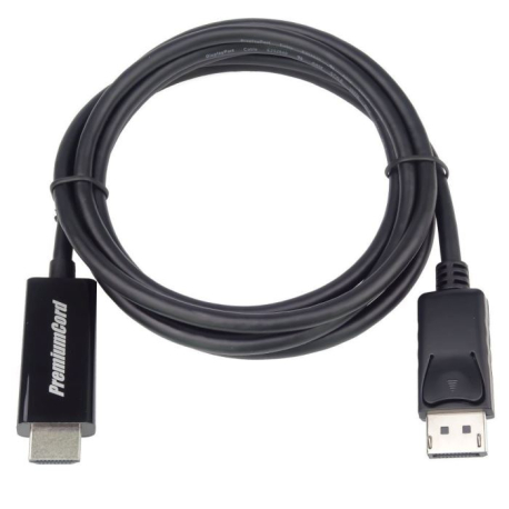 PremiumCord DisplayPort na HDMI kabel 1m M/M N559G