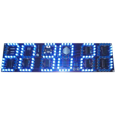 Digitální hodiny LED zelené STAVEBNICE W925A