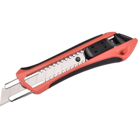 Nůž ulamovací s kovovou výztuhou,18mm, Auto-lock,EXTOL PREMIUM,8855022 P178A