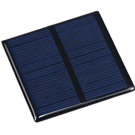 Fotovoltaický solární panel mini 2V/150mA, RY6-427, 60x60mm G970B