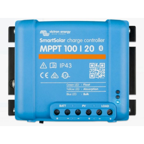 MPPT solární regulátor Victron Energy SmartSolar 100/20 G919M