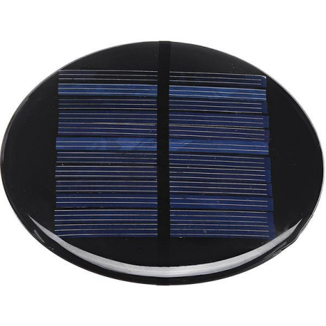 Fotovoltaický solární panel mini 5V/110mA, průměr 90mm G970E