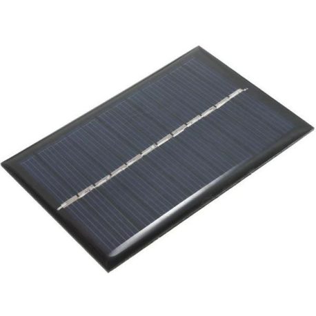 Fotovoltaický solární panel mini 6V/1W, 110x60mm G971B