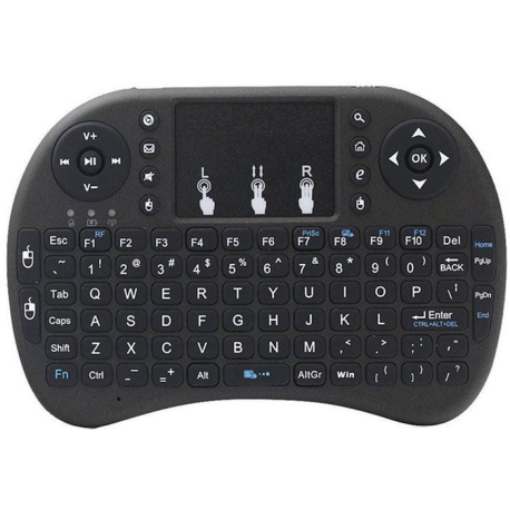 Bezdrátová mini klávesnice multimediální Rii mini D300I