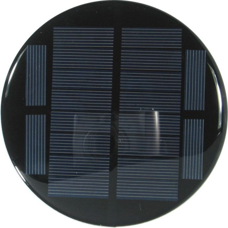 Fotovoltaický solární panel mini 5V/200mA, průměr 110mm G970F