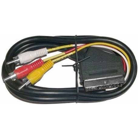 Kabel Scart OUT-3xCinch IN, 1,5m N018