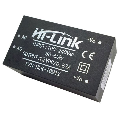 Spínaný zdroj Hi-Link HLK-10M12 10W 12V/0,83A G049A