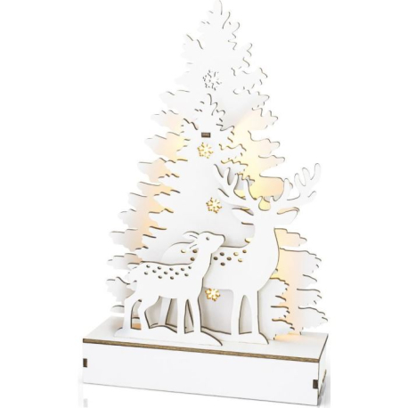 Vánoční dekorace Dekor. les 24,5cm RXL 461 5 LED RETLUX V759M
