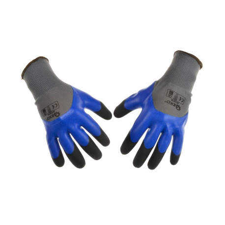 Ochranné pracovní rukavice, zesílené prsty, velikost 9 GEKO GEKO 60133