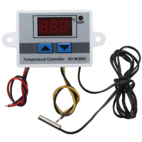 Digitální termostat XH-W3001, -50 až +110°C, napájení 12V M452