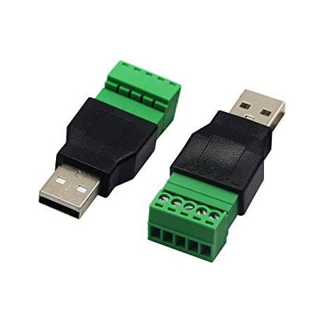 USB konektor A se svorkovnicí D855