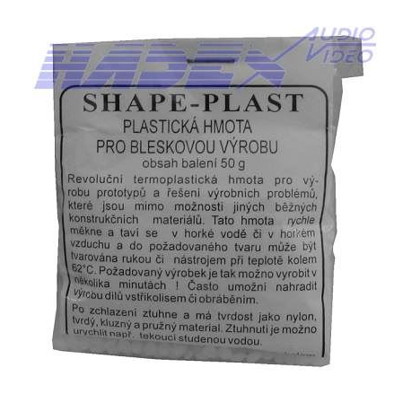 SHAPE-PLAST 250gr. -plastická hmota bílá pro rychlou výrobu prototypů P036A