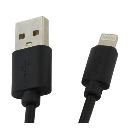 Kabel USB-A / Lightning, délka 1m, černý N506D