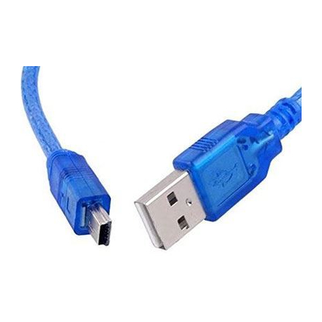 Kabel USB 2.0 konektor USB-A / USB-Mini B (5 pinů) 1m N502C