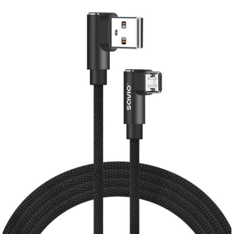 Kabel USB 2.0 konektor USB-A / USB-Micro, 2m, SAVIO CL-162 N504E