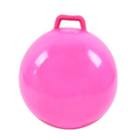 Skákací gymnastický míč, 45cm, růžový V238J