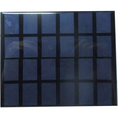 Fotovoltaický solární panel mini 6V/2W, 135x110mm G971