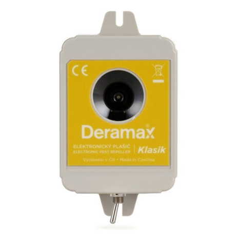 Ultrazvukový plašič kun a hlodavců, bateriový DERAMAX-KLASIK V008F