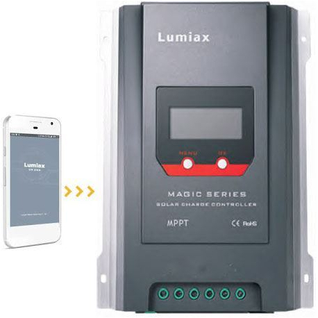 Solární regulátor MPPT Lumiax 4010-BT, 12-24V/40A s bluetooth G926B