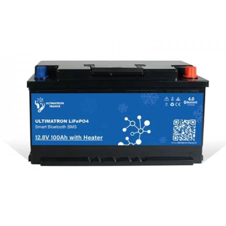 LiFePO4 akumulátor Ultimatron YX Smart BMS 12,8V/100Ah vyhřívaný R980B