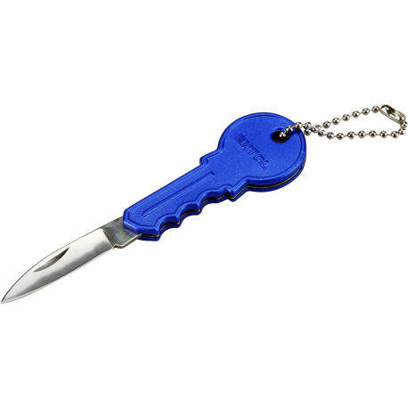 Nůž s rukojetí ve tvaru klíče, 100/60mm, délka otevřeného nože 100mm EXTOL-CRAFT EXTOL-CRAFT 5247