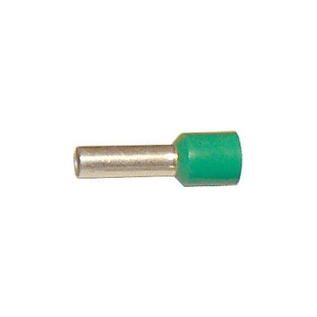 Dutinka pro kabel 6mm2 zelená (E6018) L905