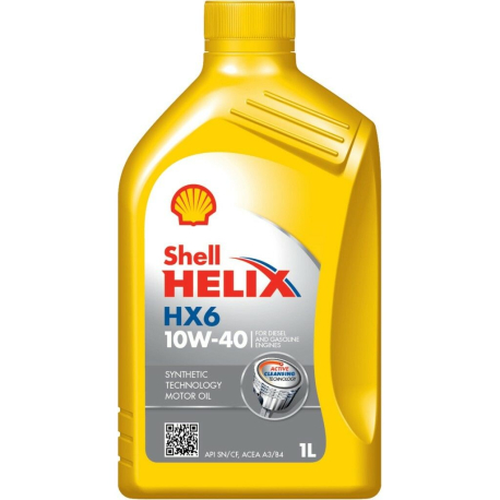 Motorový olej HX6 10W-40 1L SHELL SHELL 49876