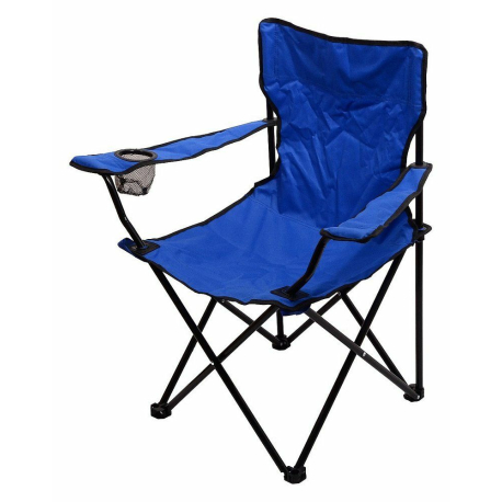 Židle kempingová skládací BARI modrá CATTARA CATTARA 39698