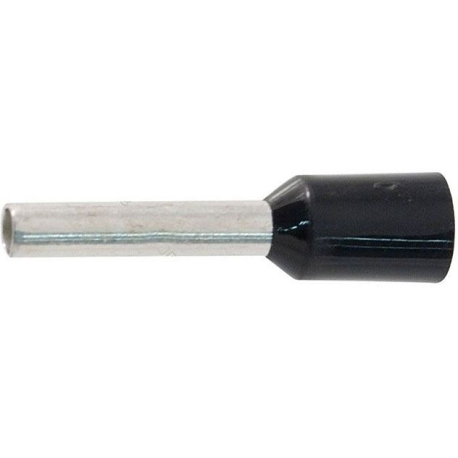 Dutinka pro kabel 1,5mm2 černá (E1510) L825A