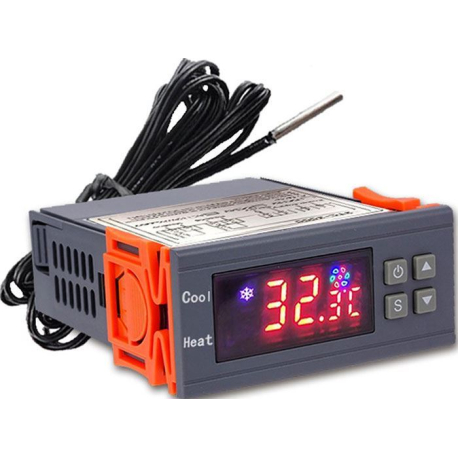 Digitální termostat STC-3000, rozsah -50 ~ +99°C, napájení 24V M453I