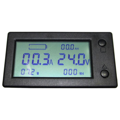 LCD Hall měřič napětí, proudu a kapacity 0-300V 0-200A WLS-PVA200 R018D