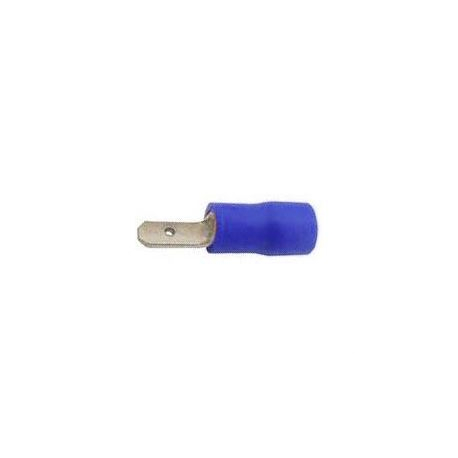 Faston-konektor 2,8mm modrý pro kabel 1,5-2,5mm2 L929